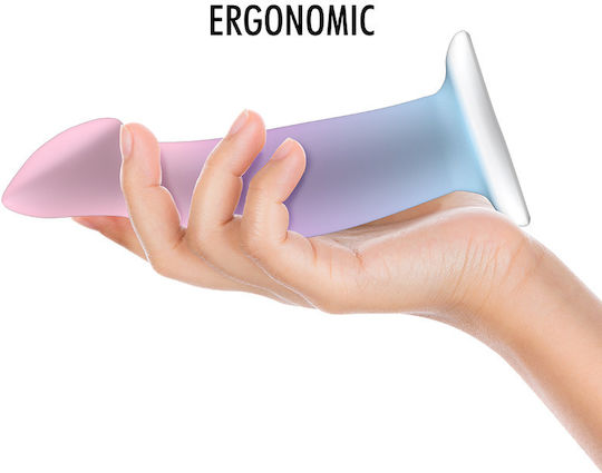 Mythology Garrick Nayade Ρεαλιστικό Dildo με Βεντούζα Μωβ 16.5cm