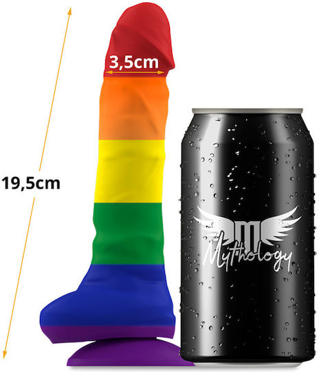 Mythology Corey Pride Realistic Dildo With Suction Cup 19.5cm