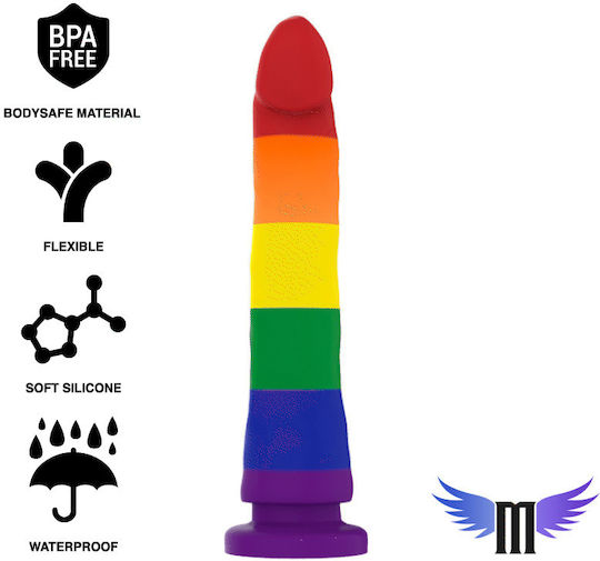 Mythology Devon Pride Dildo realist Cu ventuză 20cm