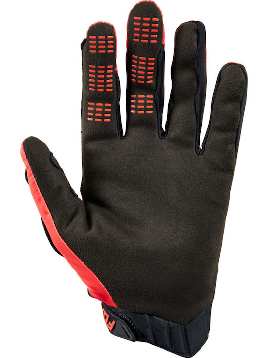 Fox Defend Winter Μotocross Gloves Orange Flame