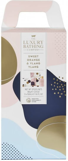 Grace Cole Sweet Orange & Ylang-Ylang Skin Care Set for Moisturizing & Body Cleaning 5pcs