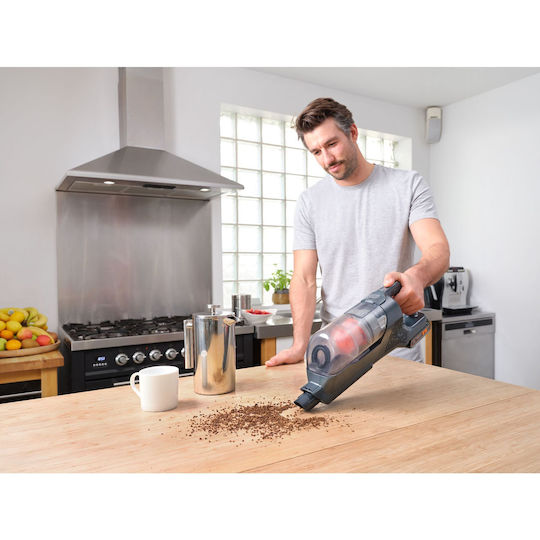 Black & Decker BHFEA18D1 Επαναφορτιζόμενη Σκούπα 2 σε 1 Stick & Χειρός 18V Γκρι
