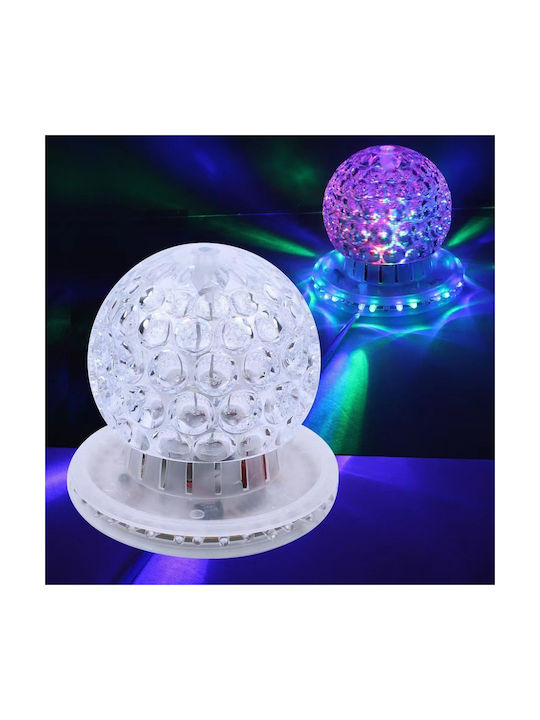 Dekorative Lampe mit RGB-Beleuchtung Party Licht LED Transparent