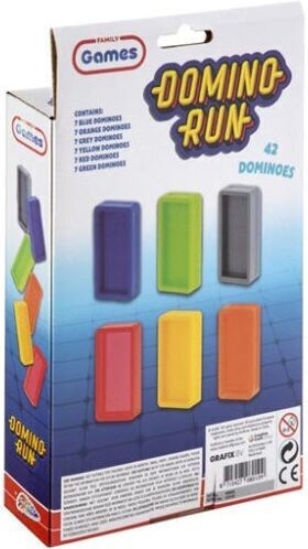 Brettspiel Domino für 1+ Spieler 3+ Jahre Grafix