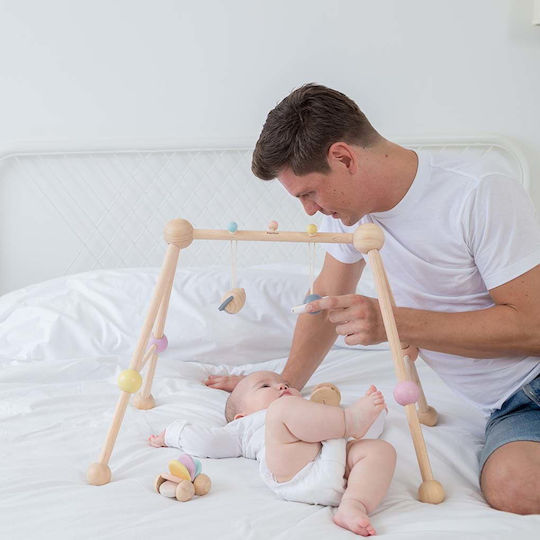 Plan Toys Wooden Baby Playmat for Newborns