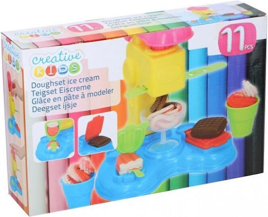 Creative Kids Πλαστελίνη - Παιχνίδι Παρασκευή Παγωτού για 3+ Ετών, 11τμχ