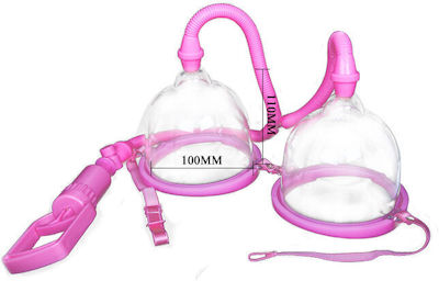 Baile Breast Pump with Twin Cups Pink