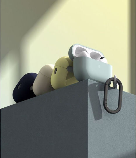 Ringke Silicone Hülle Silikon mit Haken Seafoam für Apple AirPods Pro 2