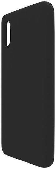 iNOS Soft TPU Back Cover Σιλικόνης Μαύρο (Redmi 9A / 9AT)