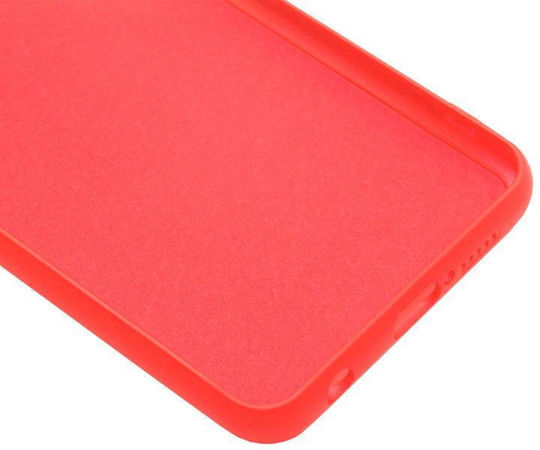 iNOS Liquid Back Cover Σιλικόνης Κόκκινο (Redmi Note 9S / 9 Pro / 9 Pro Max)
