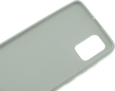 iNOS Soft Silicone Back Cover Gray (Galaxy A71)