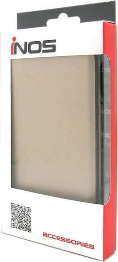 iNOS Curved S-Folio Book Synthetic Leather Gold (Redmi 8)