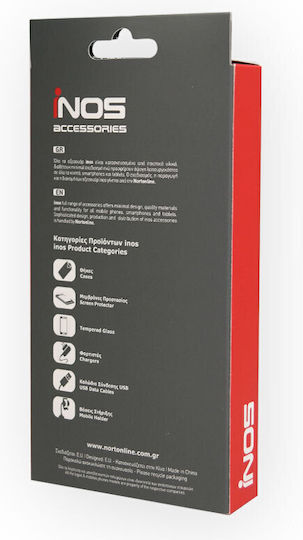 iNOS Curved M-Folio Book Synthetic Leather Black (Redmi 9T)