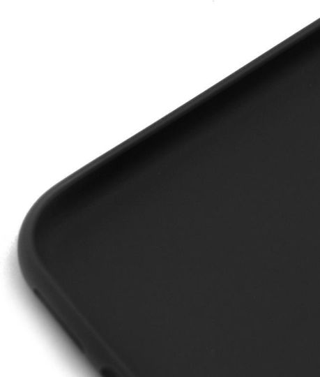 iNOS Back Cover Σιλικόνης Μαύρο (Redmi Note 6 Pro)