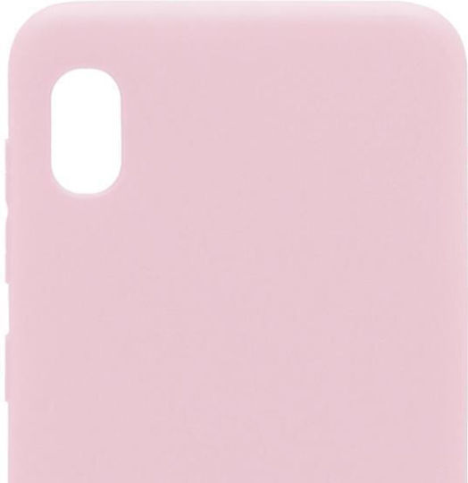 iNOS Back Cover Σιλικόνης Ροζ (Galaxy A10)