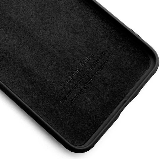 iNOS Liquid Back Cover Silicone Black (Redmi Note 6 Pro)