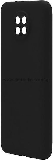 iNOS Soft TPU Back Cover Silicone Black (Redmi Note 9T)