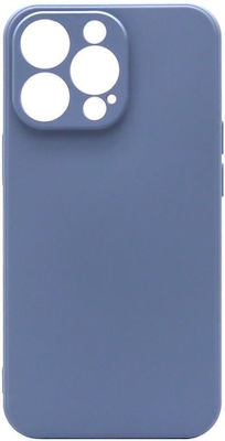 iNOS L-Cover Silicone Back Cover Grey / Blue (iPhone 13 Pro)