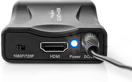 Nedis VCON3463BK Convertor HDMI Feminin În Scart Feminin