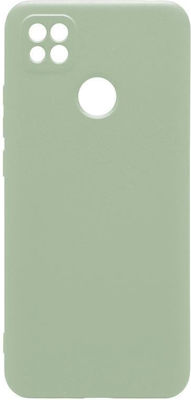 iNOS L-Cover Silicone Back Cover Oil Green (Redmi 9C)