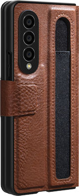 Nillkin Aoge Synthetic Leather Book Brown (Galaxy Z Fold4)