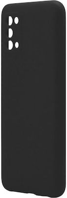 iNOS Soft Silicone Back Cover Black (Galaxy A03s)