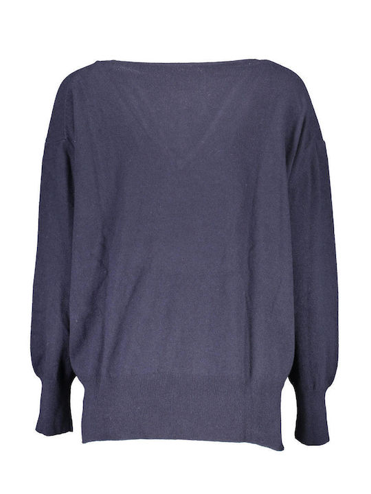 North Sails Damen Langarm Pullover Blau