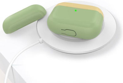 AHAstyle PT-P2 Hülle Silikon in Grün Farbe für Apple AirPods Pro