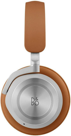 Bang & Olufsen Beoplay HX Ασύρματα / Ενσύρματα Over Ear Ακουστικά με 35 ώρες Λειτουργίας Ασημί / Καφέ