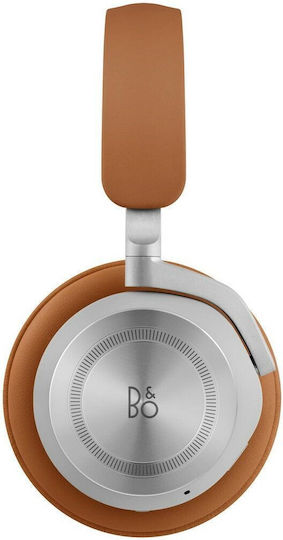 Bang & Olufsen Beoplay HX Ασύρματα / Ενσύρματα Over Ear Ακουστικά με 35 ώρες Λειτουργίας Ασημί / Καφέ