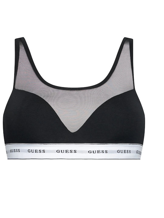 Carrie Women's Bra without Padding Black