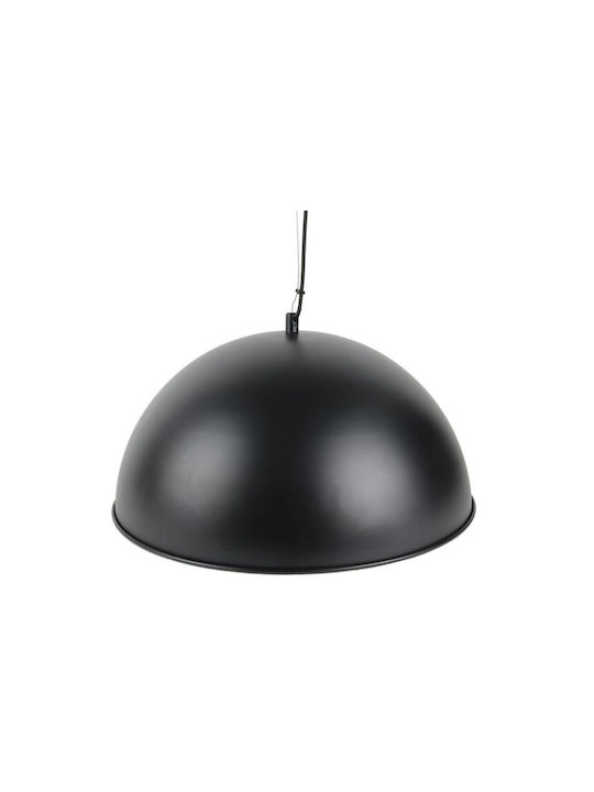 Pendant Light Black Bell with Socket E27 50x50x30cm