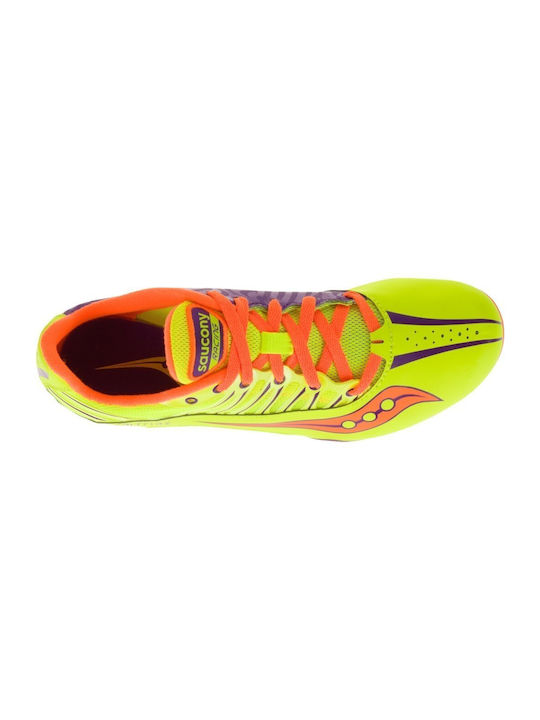 Spitfire Sport Shoes Spikes Yellow