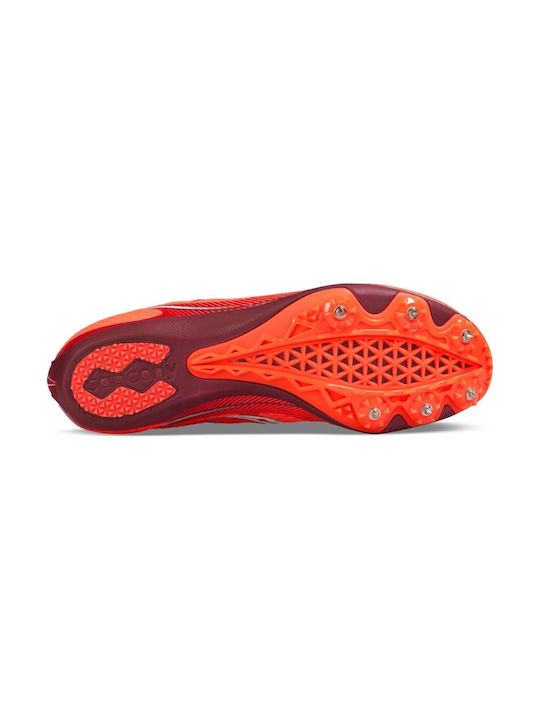 Saucony Ballista Ανδρικά Spikes Κόκκινα