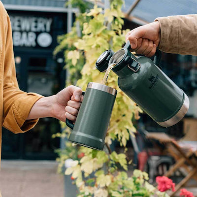 Stanley The Big Grip Glass Thermos Stainless Steel BPA Free Green 700ml with Handle 10-02874-033