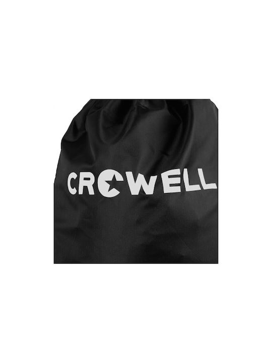 Crowell Crowell Unisex Τσάντα Πλάτης Γυμναστηρίου Μαύρη