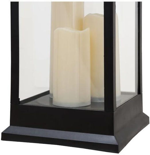 Dekorative Lampe Laterna Schwarz