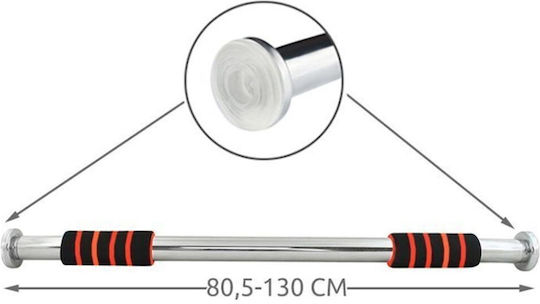 Pull-Up Bar Door 80 - 130cm for User up to 100kg