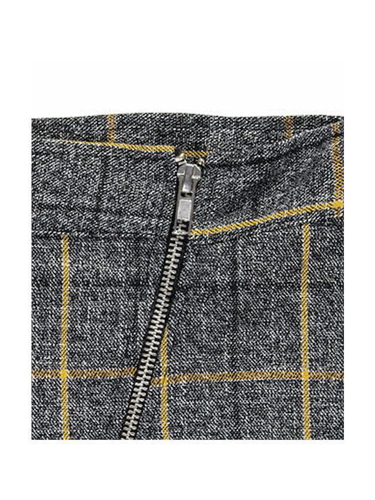 Funky Kids Skirt Checked Multicolor