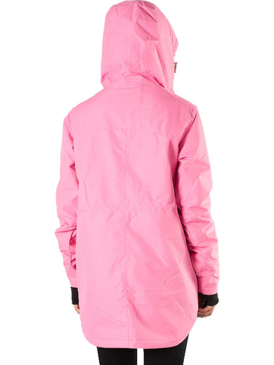 Wearcolour UP Street 273435085 Γυναικείο Μπουφάν για Σκι & Snowboard Bubblegum