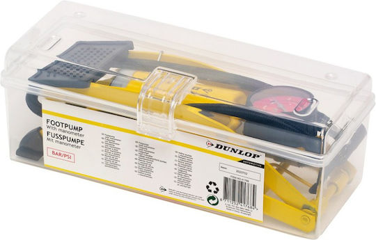 Dunlop 41768 Τρόμπα Αέρος Ποδιού με Μανόμετρο