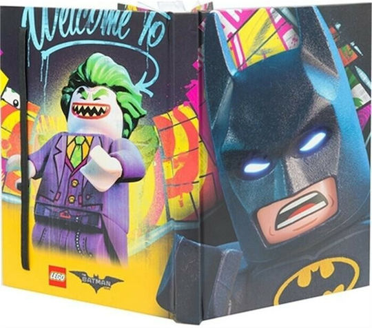LEGO Batman Movie Lbm Light Тетрадка На райета с Ластик Многоцветен