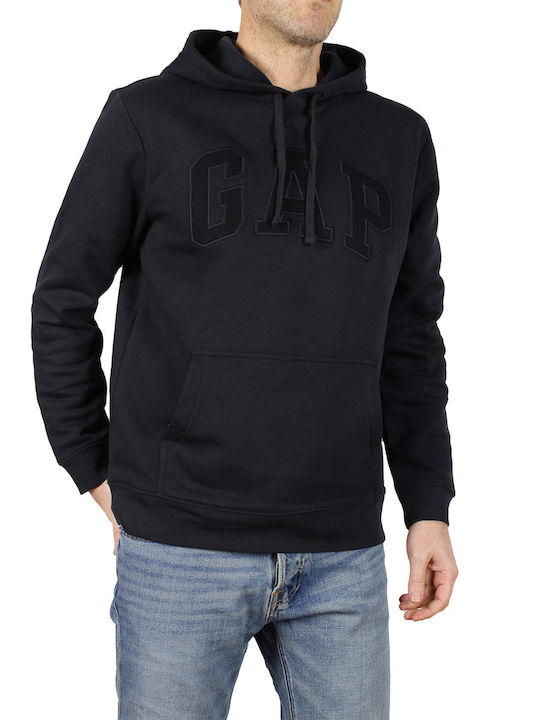 Sweatshirt mit Kapuze Schwarz