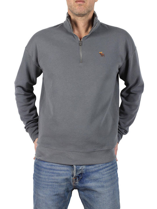 Abercrombie & Fitch Men's Sweatshirt Gray