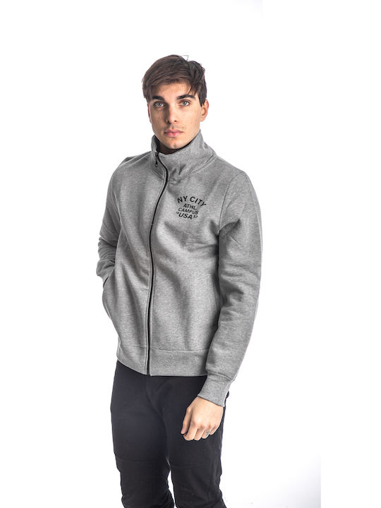 Paco & Co Herren Sweatshirt Jacke Gray