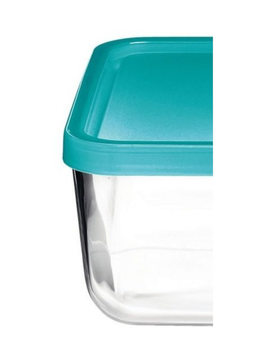 Bormioli Rocco Microwave Glass Lunch Box Classic Frigoverre Blue 2000ml