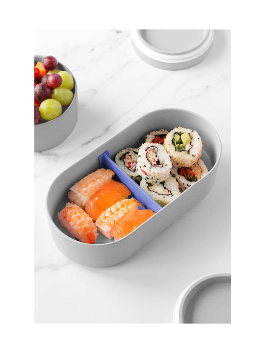 Lund London Bamboo Lunch Box Bento Grey 650ml