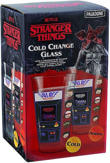 Paladone Stranger Things Water Glass from Glass 450ml
