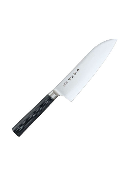 Tojiro Oboro Messer Santoku aus Edelstahl 17.5cm F-1312 1Stück