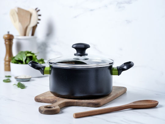 Green Pan Deep Pot made of Aluminum 3.1lt / 20cm Green Pan Deep Pot made of Aluminum 3.1lt / 20cm